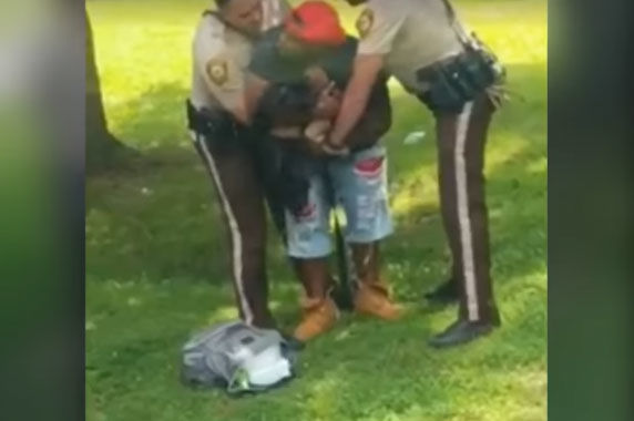County police say video of arrest is misleading